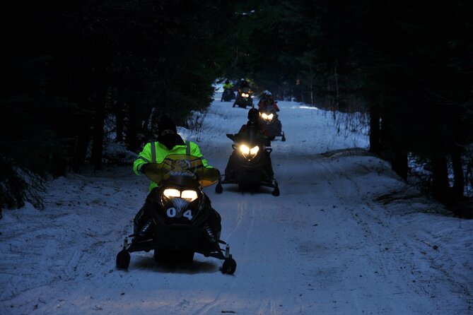 Borovets Ultimate Snowmobile Experience - Leaving Hotel Rila2010 for the forest