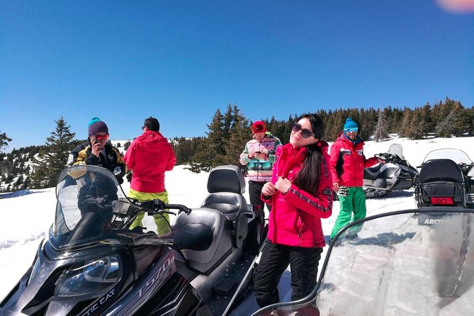 Borovets Ultimate Snowmobile Experience - The pleasure of stops, views, and a controlled pace
