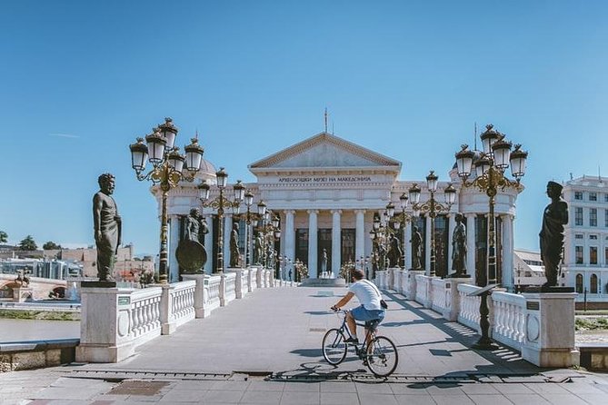 Day tour from Sofia to Skopje, Matka Canyon and Vrelo cave - Macedonia Square and the city of competing styles
