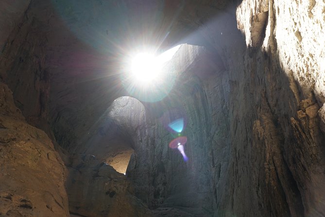 Day Tour: God's eyes cave, Saeva dupka cave & Glozehne monastery - Prohodna Cave and the famous God’s Eyes
