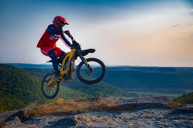 E-Motorcycle Tour in Old Rock Monastery and Old Roman Fortress - Starting at Historical Park in Neofit Rilski