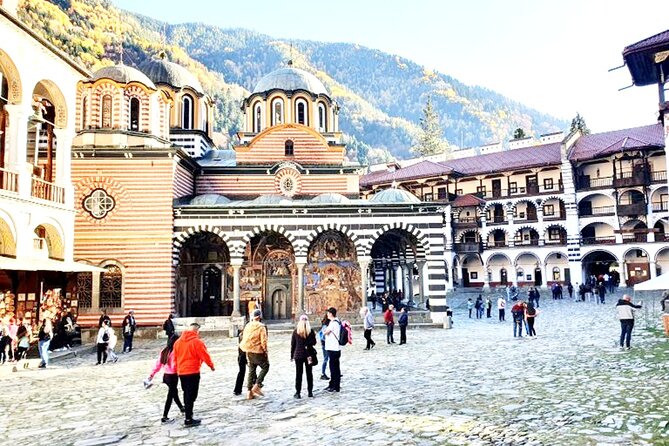 From Sofia: Rila monastery & Boyana church and free pick up - Rila Monastery after the two-hour drive