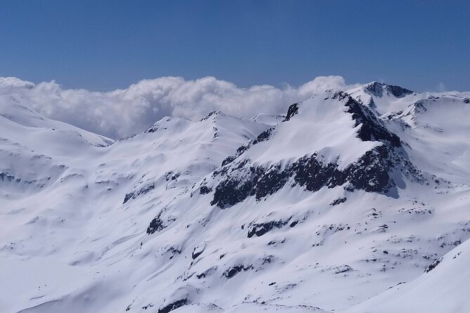 Full day Snowshoeing tour to Bezbog peak 2645 m in Pirin Mountains - Returning to Bezbog Hut and riding down