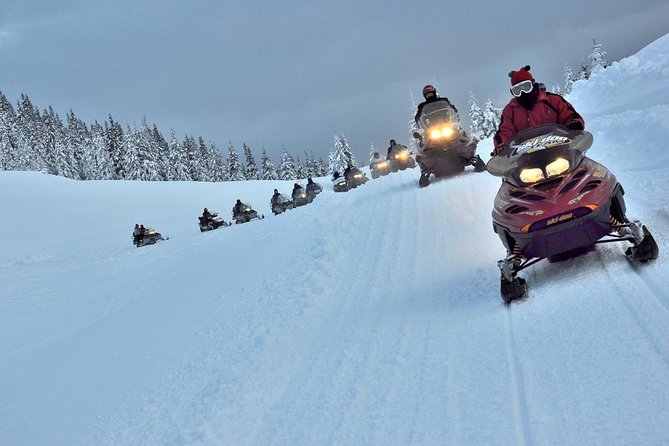 Pamporovo Ultimate Snowmobile Experience - Pamporovo Ski Resort and the wider route