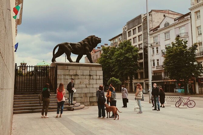 Private city walking tour of Sofia - Mineral water, the Largo, and Communist-era power