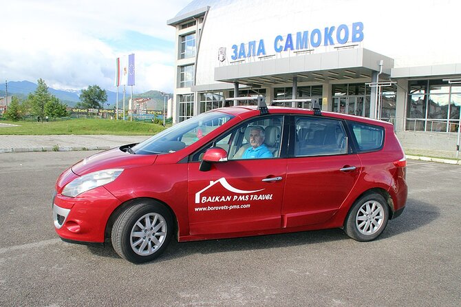 PRIVATE return transfer from Sofia to Bansko - What the price means for a private group