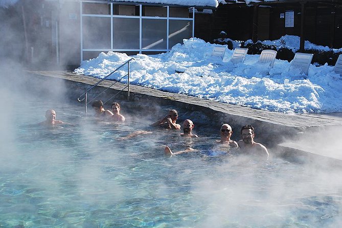 Seven Rila Lakes Snowshoe Hike and Thermal Baths Full-Day Tour from Sofia - Riding up from Pionerska to the high trail