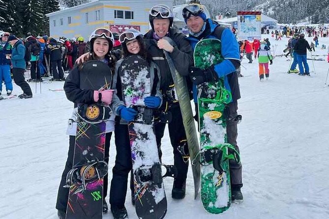 Ski and snowboard equipment in Bansko,Bulgaria - The gondola connection and lift ticket option