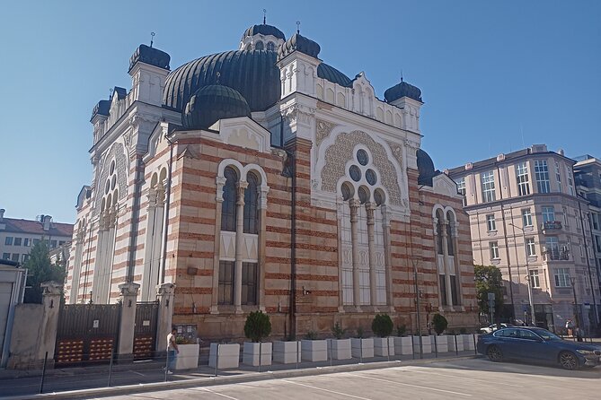 Sofia Food & Tasting Tour with Communist-Era Tram Ride - Synagogue, mineral baths, and an Ottoman mosque