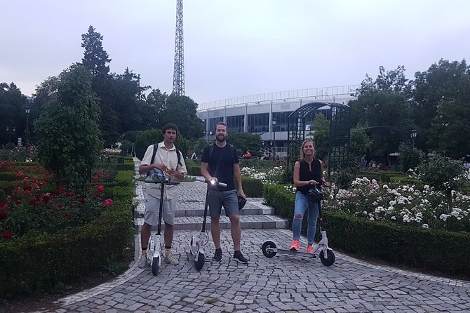 Sofia on an Electric Scooter - Guided Tour - City Garden and Sofia’s Civic Center