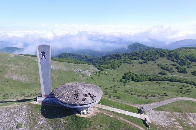 Symbol of the Communism Buzludzha monument and the Rose valley - What the Buzludzha visit feels like in practice