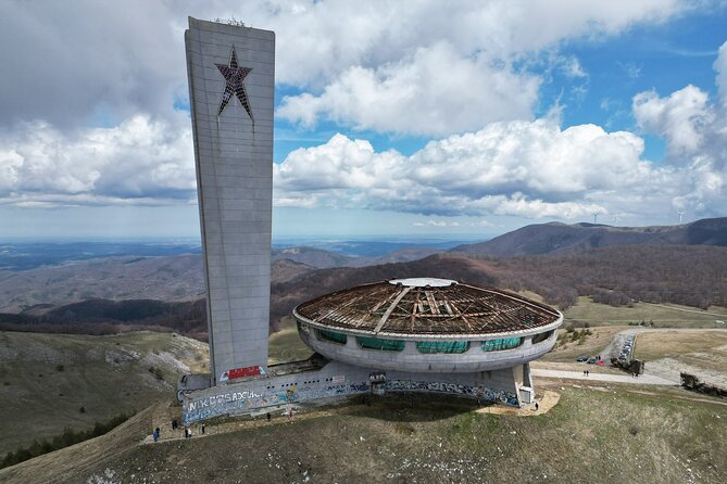 Symbol of the Communism Buzludzha monument and the Rose valley - The Shipka Monument and an itinerary detail to clarify