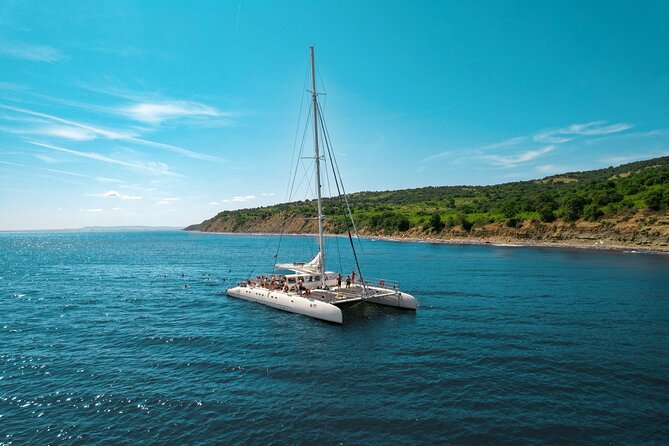 VIP Catamaran 4 hour Activity with Snorkeling in Bulgaria - Leaving Sunny Beach for Old Nessebar